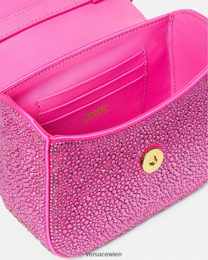 Fuchsie Crystal La Medusa Mini-Tasche Versace Frauen Taschen 8N4XJD315