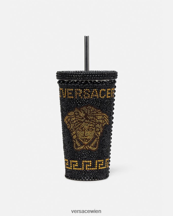 Gelb Kristall-Medusa-Reisebecher Versace Frauen Unterwäsche und Strandbekleidung 8N4XJD1206