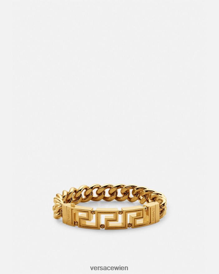 Gold Greca-Kettenarmband Versace Männer Zubehör 8N4XJD1685