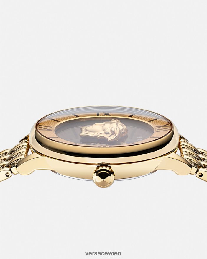 Gold La Medusa-Uhr Versace Frauen Zubehör 8N4XJD965