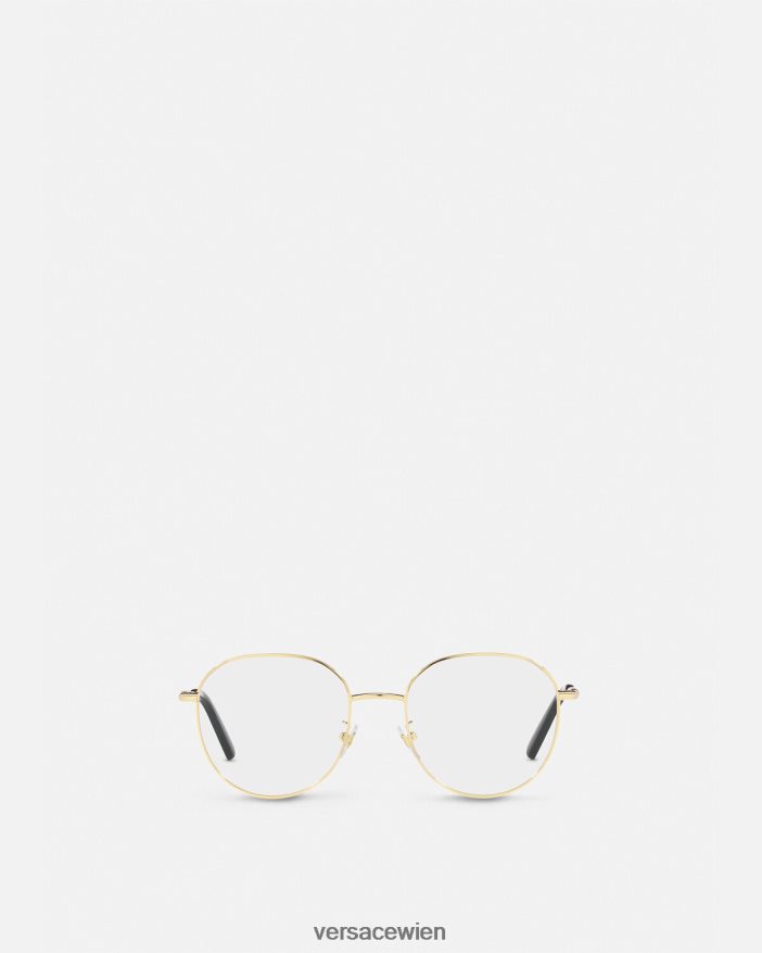 Gold Medusa-Glamour-Brille Versace Frauen Zubehör 8N4XJD708