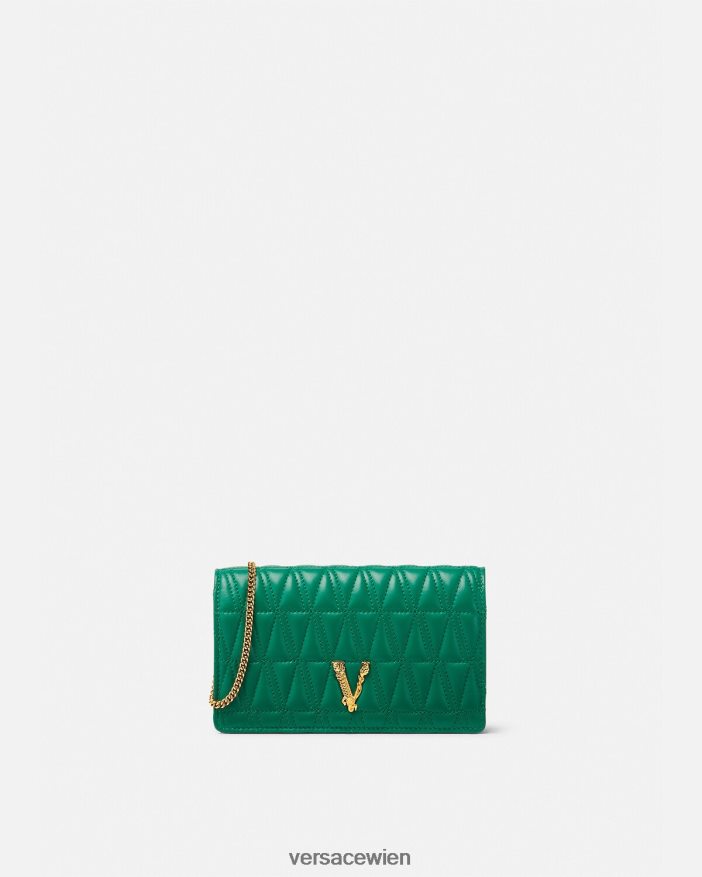 Grün Virtus-Kupplung Versace Frauen Taschen 8N4XJD370