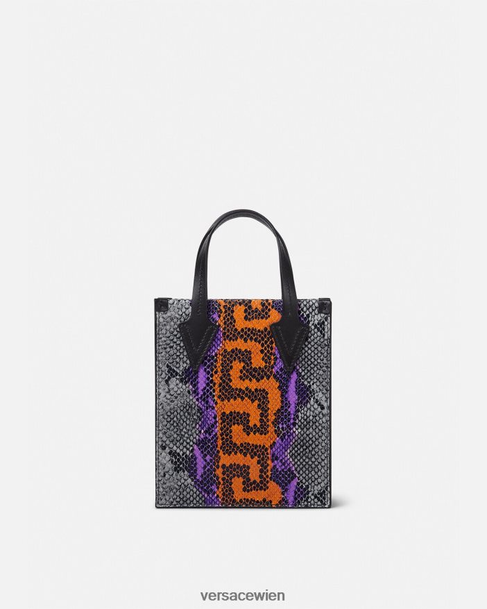 Mehrfarbig Umhängetasche mit Python-Greca-Print Versace Männer Taschen 8N4XJD1474