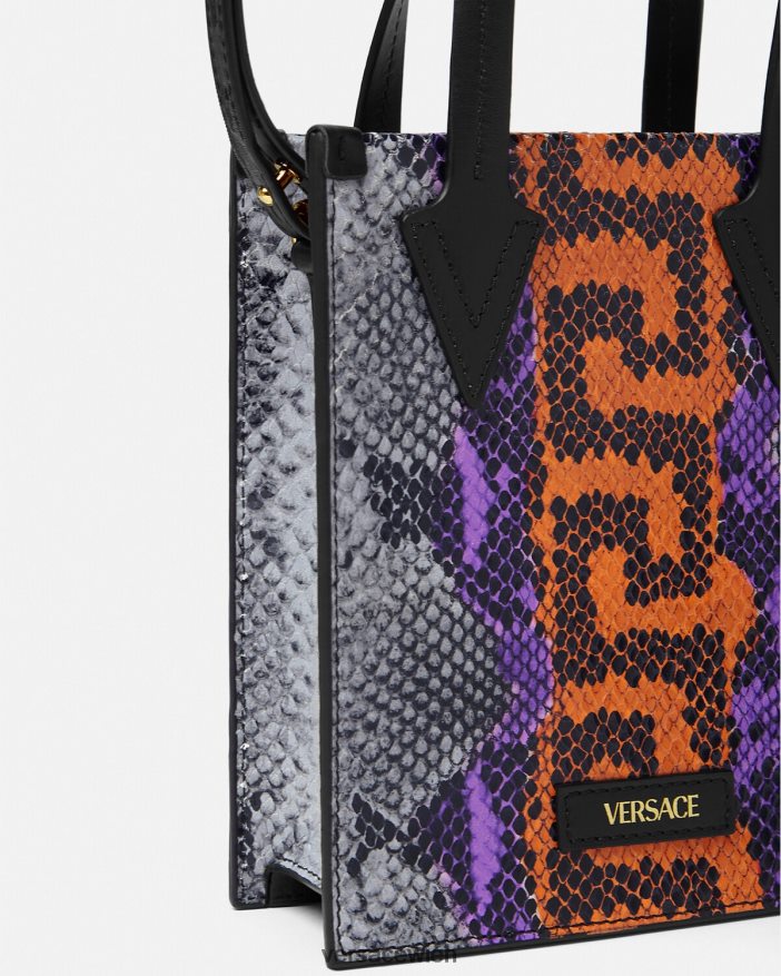 Mehrfarbig Umhängetasche mit Python-Greca-Print Versace Männer Taschen 8N4XJD1474