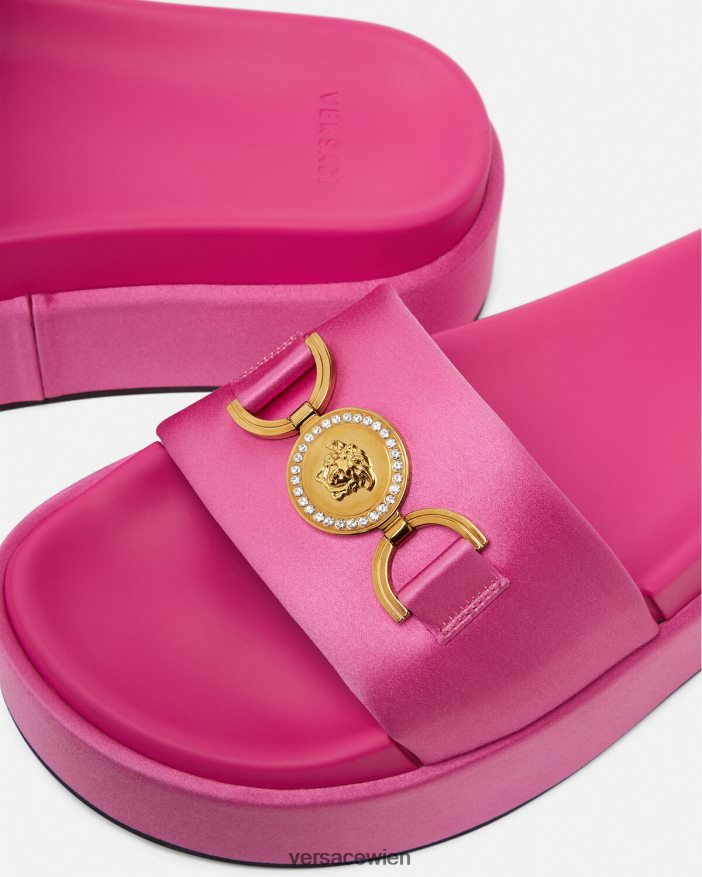 Rosa Medusa \95 Plateausandalen Versace Frauen Schuh 8N4XJD454