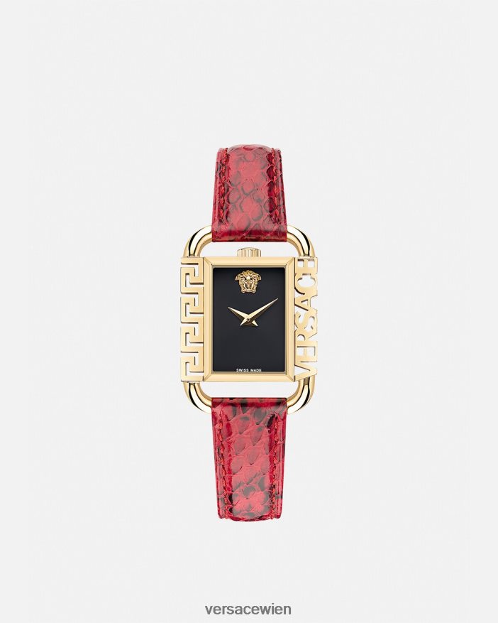 Rot Flair-Uhr Versace Frauen Zubehör 8N4XJD981