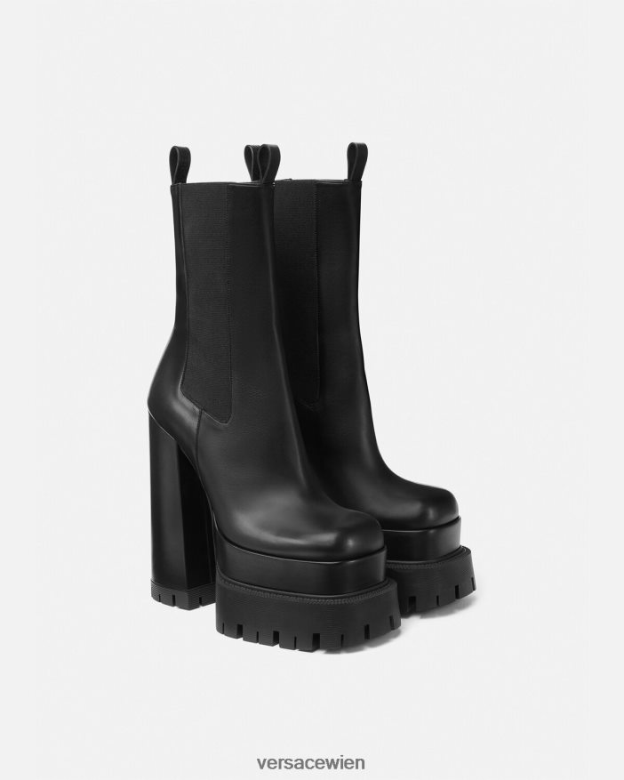 Schwarz Aevitas Plateaustiefel Versace Frauen Schuh 8N4XJD479