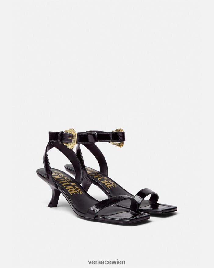 Schwarz Barocke Fiona-Sandalen Versace Frauen Schuh 8N4XJD2258