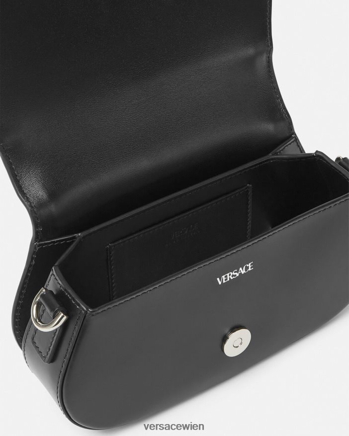 Schwarz Greca-Göttin-Mini-Umhängetasche Versace Frauen Taschen 8N4XJD247