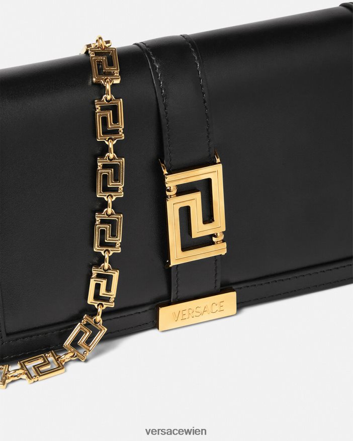 Schwarz Greca-Göttin-Minitasche Versace Frauen Taschen 8N4XJD256