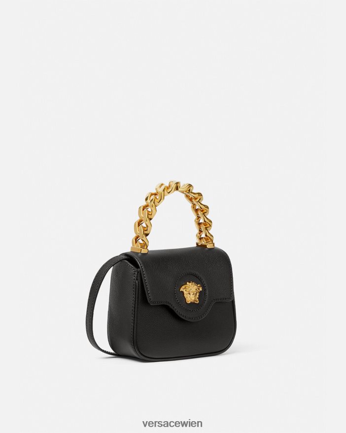 Schwarz La Medusa Mini-Tasche Versace Frauen Taschen 8N4XJD309