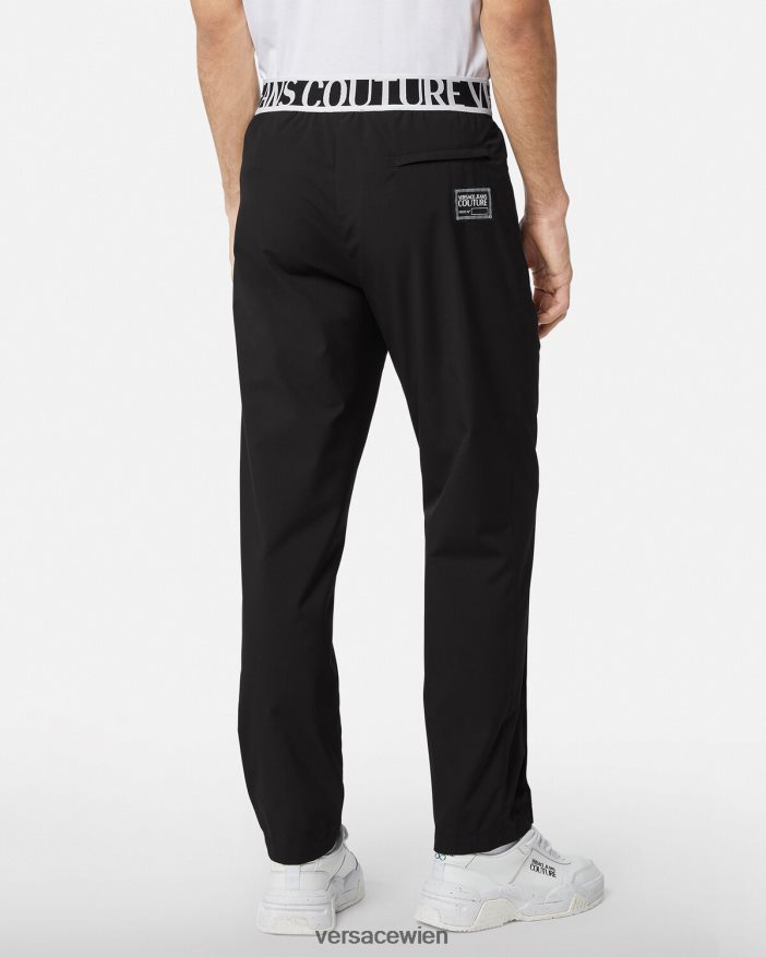 Schwarz Logo-Hose Versace Männer Kleidung 8N4XJD2438