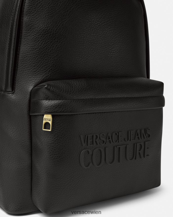 Schwarz Logo-Rucksack Versace Männer Zubehör 8N4XJD2472