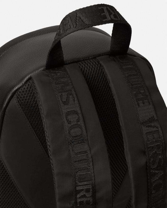 Schwarz Logo-Rucksack Versace Männer Zubehör 8N4XJD2472