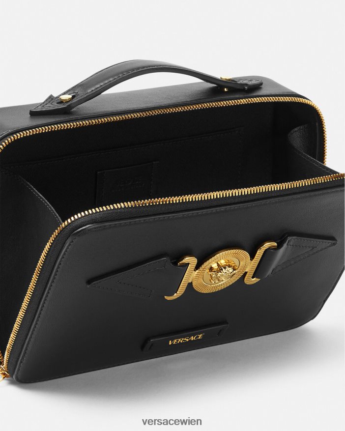 Schwarz Medusa Biggie Umhängetasche Versace Männer Taschen 8N4XJD1468