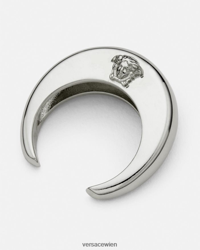 Silber Galaxie-Mond-Ring Versace Frauen Zubehör 8N4XJD732