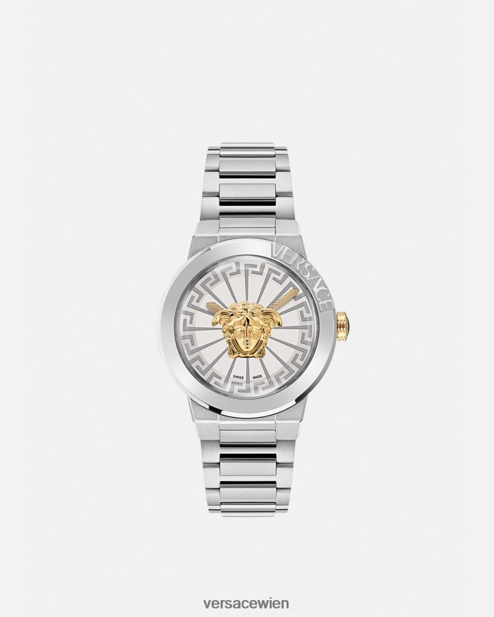 Silber Medusa Unendliche Uhr Versace Frauen Zubehör 8N4XJD976