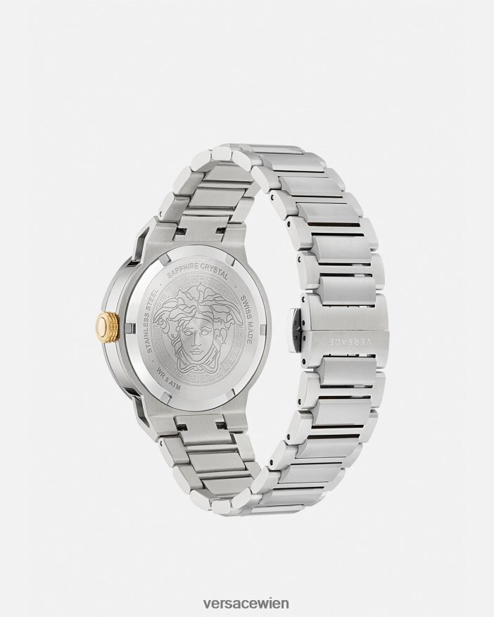 Silber Medusa Unendliche Uhr Versace Frauen Zubehör 8N4XJD976