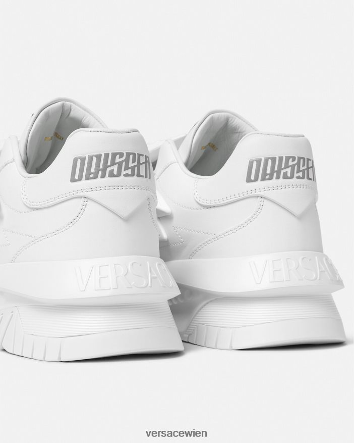 Weiß Odissea-Sneaker Versace Frauen Schuh 8N4XJD505