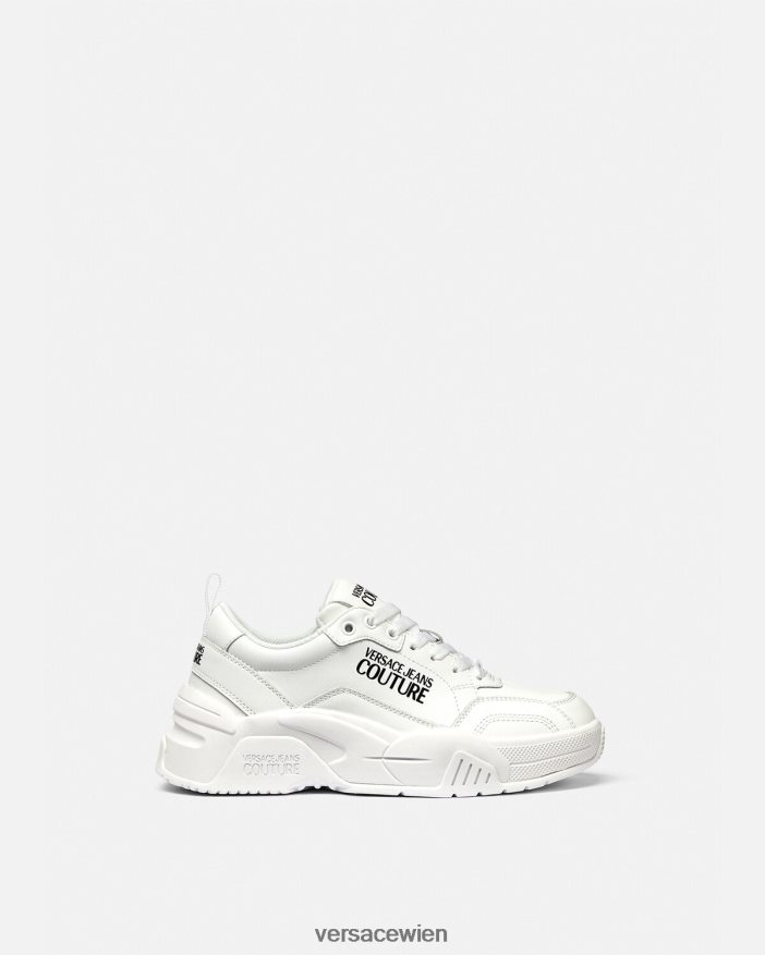 Weiß Stargaze-Sneaker Versace Frauen Schuh 8N4XJD2266