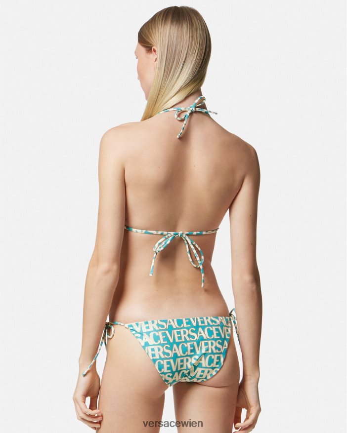 drucken Allover-Bikinihose Versace Frauen Unterwäsche und Strandbekleidung 8N4XJD1128