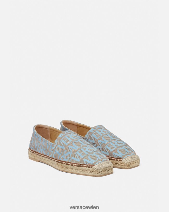 drucken Allover-Espadrilles Versace Männer Schuh 8N4XJD1564