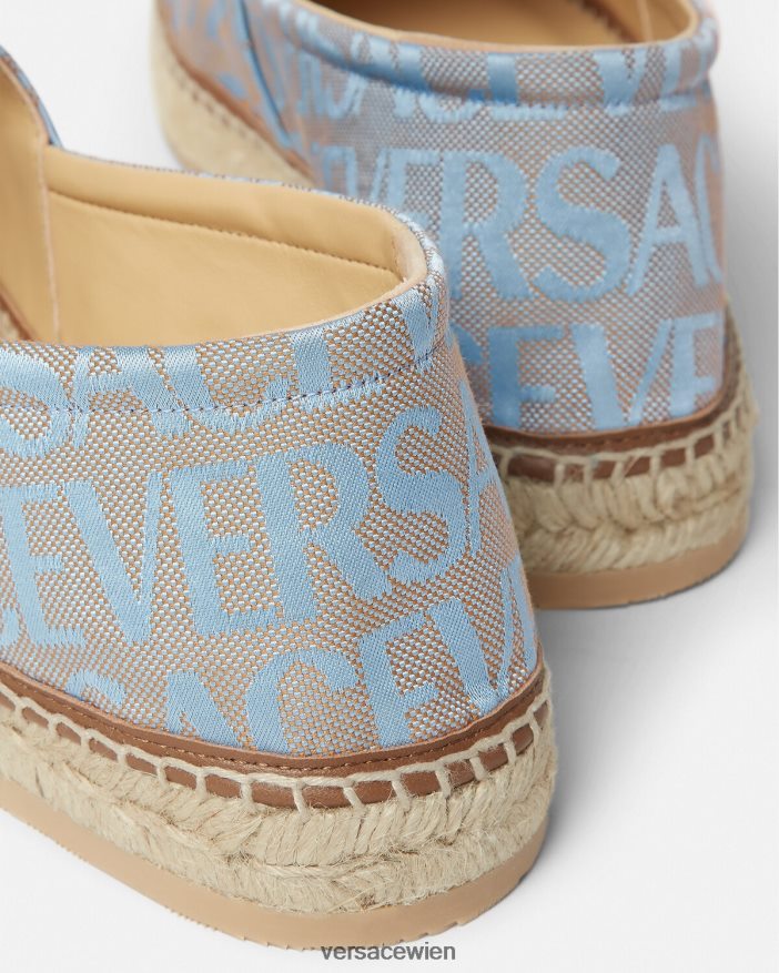 drucken Allover-Espadrilles Versace Männer Schuh 8N4XJD1564