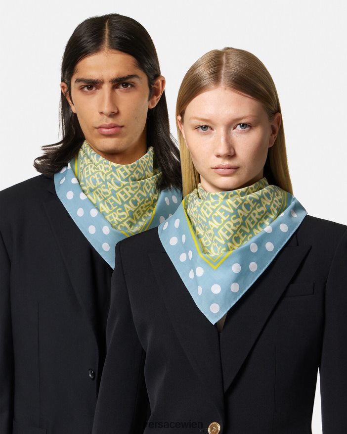 drucken Allover-Foulard Versace Frauen Zubehör 8N4XJD883