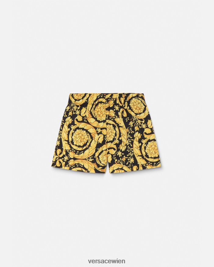 drucken Badeshorts für Babys im Barocco-Stil Versace Kinder Kleidung 8N4XJD1885