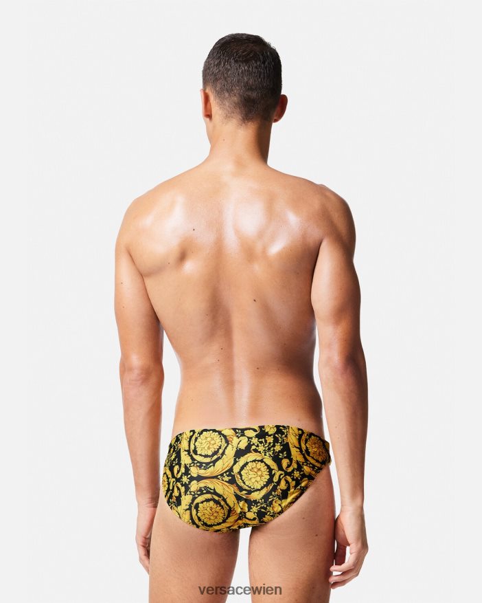 drucken Badeshorts im Barocco-Stil Versace Männer Unterwäsche und Strandbekleidung 8N4XJD1805