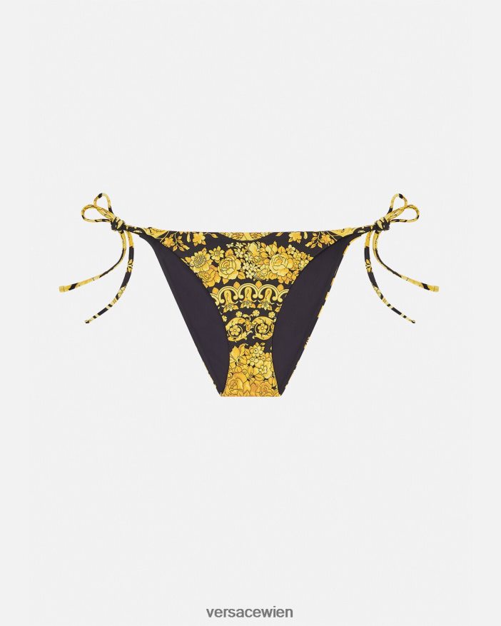 drucken Bikinihose im Barocco-Stil Versace Frauen Unterwäsche und Strandbekleidung 8N4XJD1141