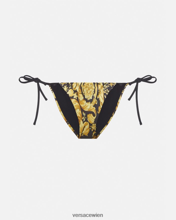 drucken Bikinihose im Barocco-Stil Versace Frauen Unterwäsche und Strandbekleidung 8N4XJD1142