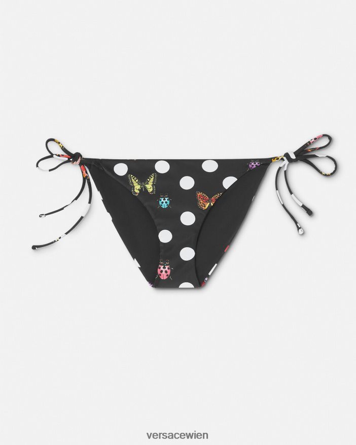 drucken Bikinihose mit Schmetterlingen Versace Frauen Unterwäsche und Strandbekleidung 8N4XJD1115