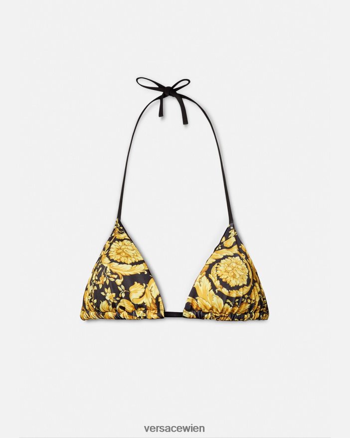 drucken Bikinioberteil im Barocco-Stil Versace Frauen Unterwäsche und Strandbekleidung 8N4XJD1139