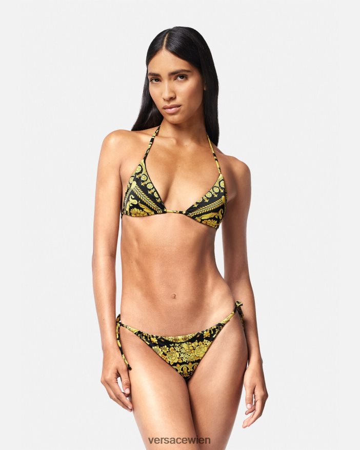 drucken Bikinioberteil mit Barocco-Print Versace Frauen Unterwäsche und Strandbekleidung 8N4XJD1138