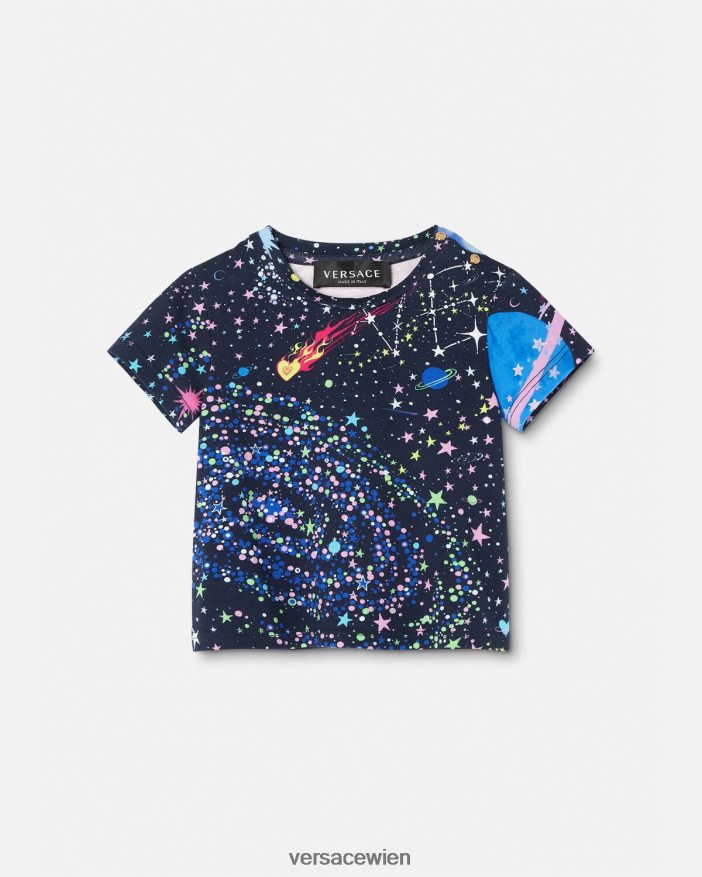 drucken Medusa-Galaxie-Baby-T-Shirt Versace Kinder Kleidung 8N4XJD1852