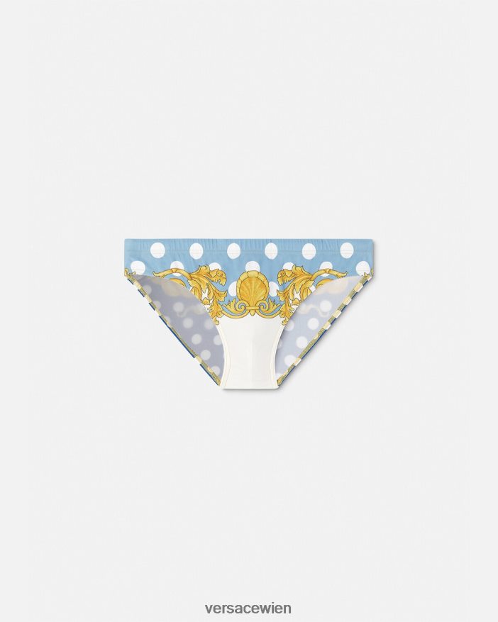 drucken Muschel-Barock-Badehose Versace Männer Unterwäsche und Strandbekleidung 8N4XJD1801