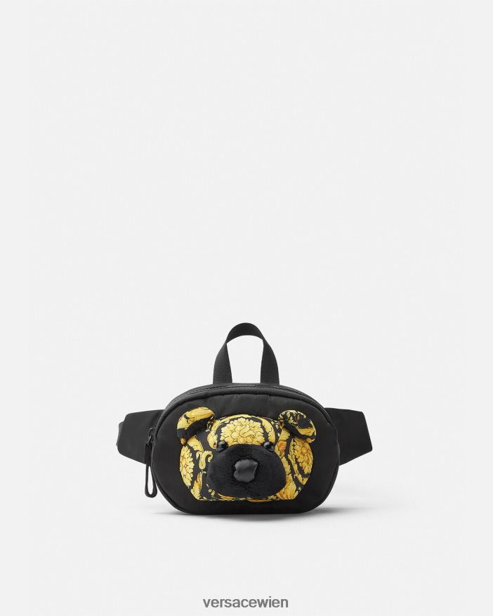 drucken Teddybär-Barocco-Gürteltasche Versace Kinder Taschen 8N4XJD2068