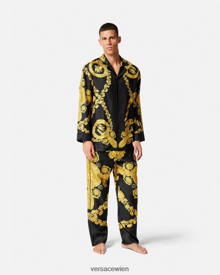 drucken maschera barocke Pyjamahose Versace Männer Unterwäsche und Strandbekleidung 8N4XJD1742