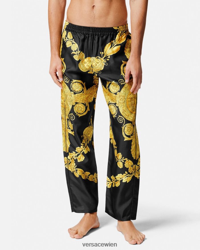 drucken maschera barocke Pyjamahose Versace Männer Unterwäsche und Strandbekleidung 8N4XJD1742