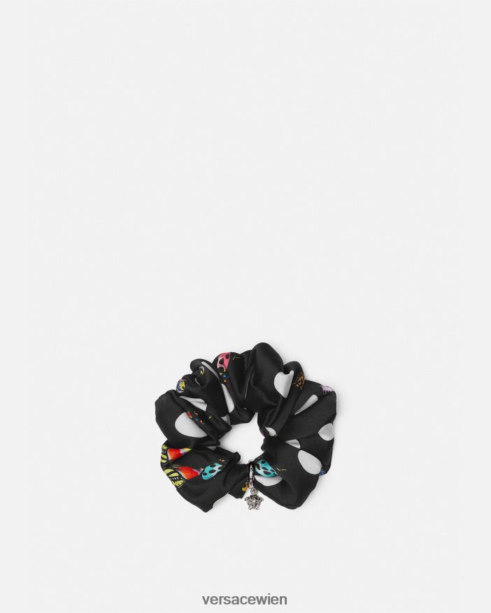 drucken Scrunchie mit Schmetterlingen Versace Frauen Zubehör 8N4XJD861