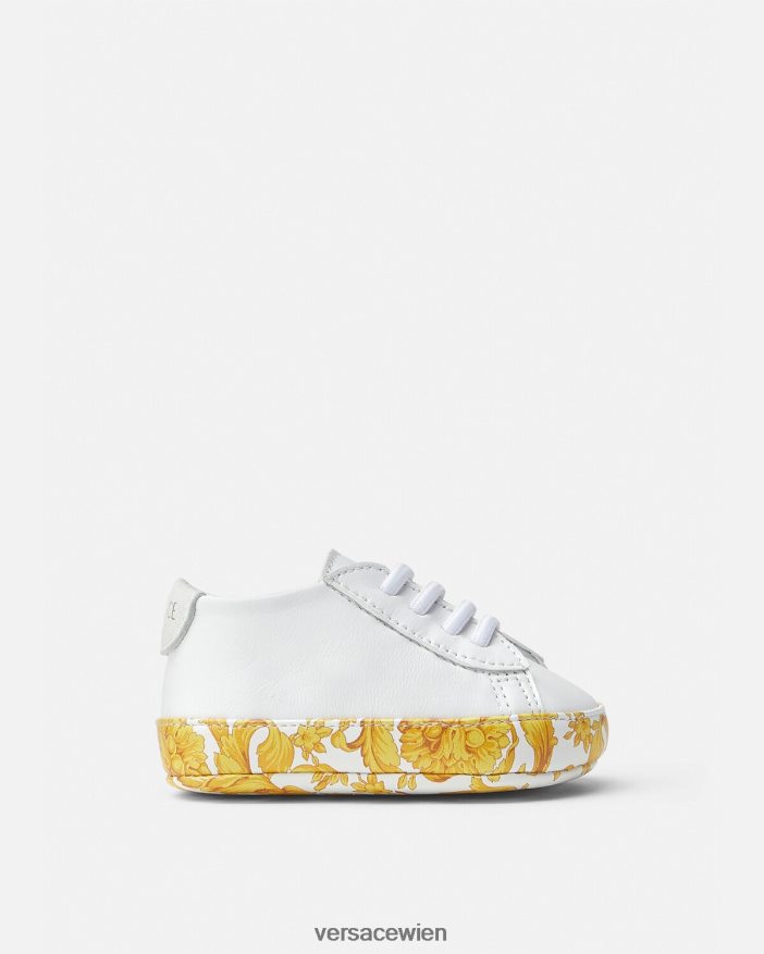 drucken Barocco-Babyschuhe Versace Kinder Schuh 8N4XJD1837