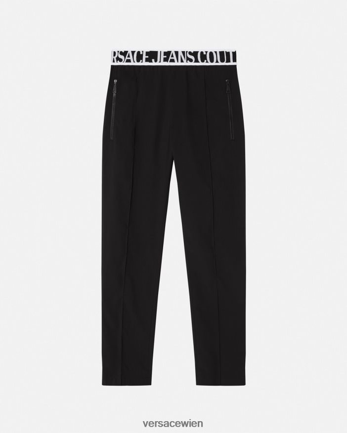 Schwarz Logo-Hose Versace Männer Kleidung 8N4XJD2438