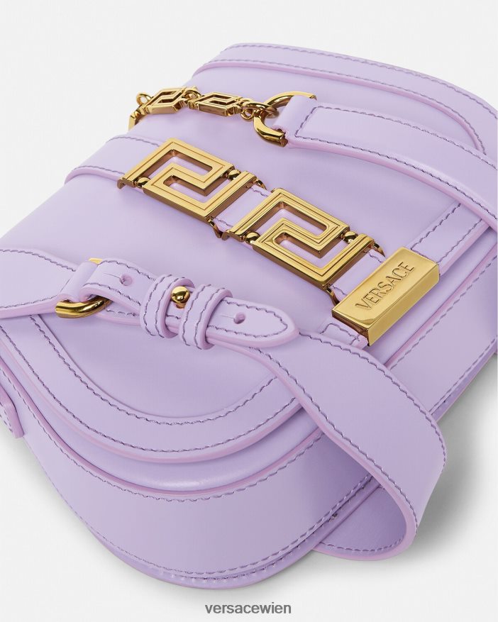 lila Greca-Göttin kleine Umhängetasche Versace Frauen Taschen 8N4XJD263