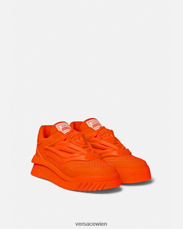 orange Odissea-Sneaker Versace Männer Schuh 8N4XJD1538