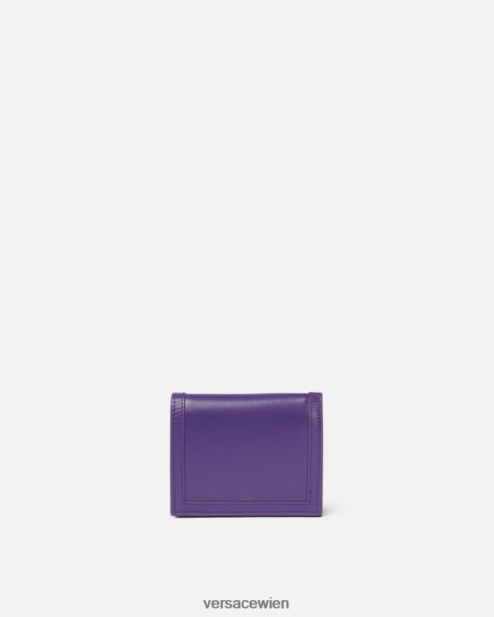 violett Bifold-Geldbörse mit Greca-Göttin-Motiv Versace Frauen Zubehör 8N4XJD578