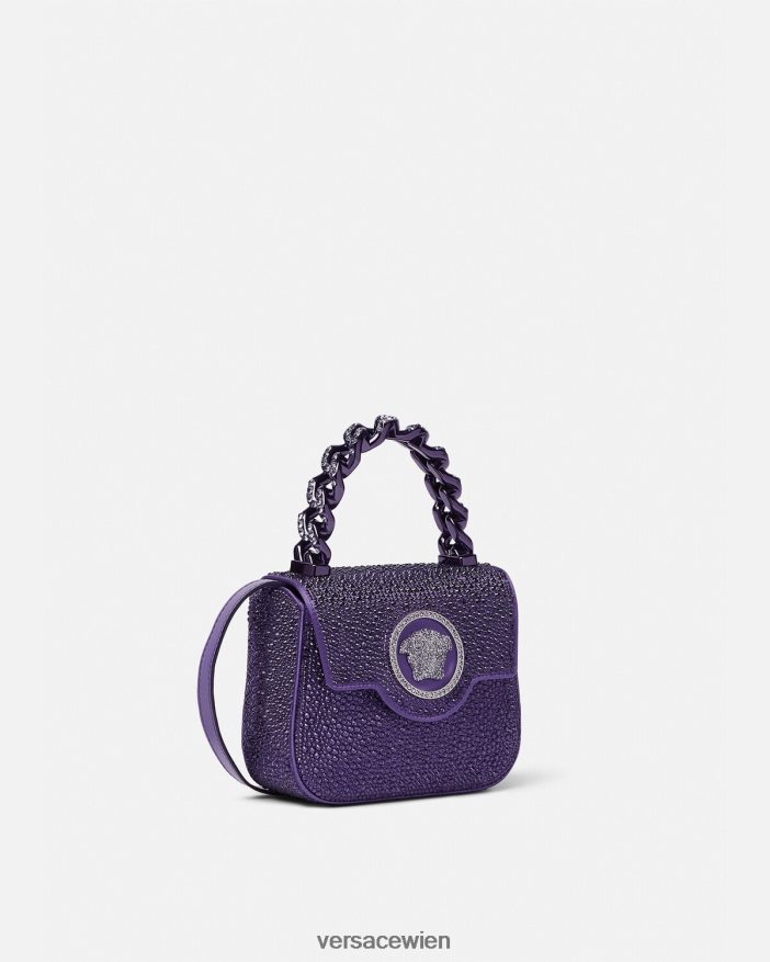 violett Crystal La Medusa Mini-Tasche Versace Frauen Taschen 8N4XJD360