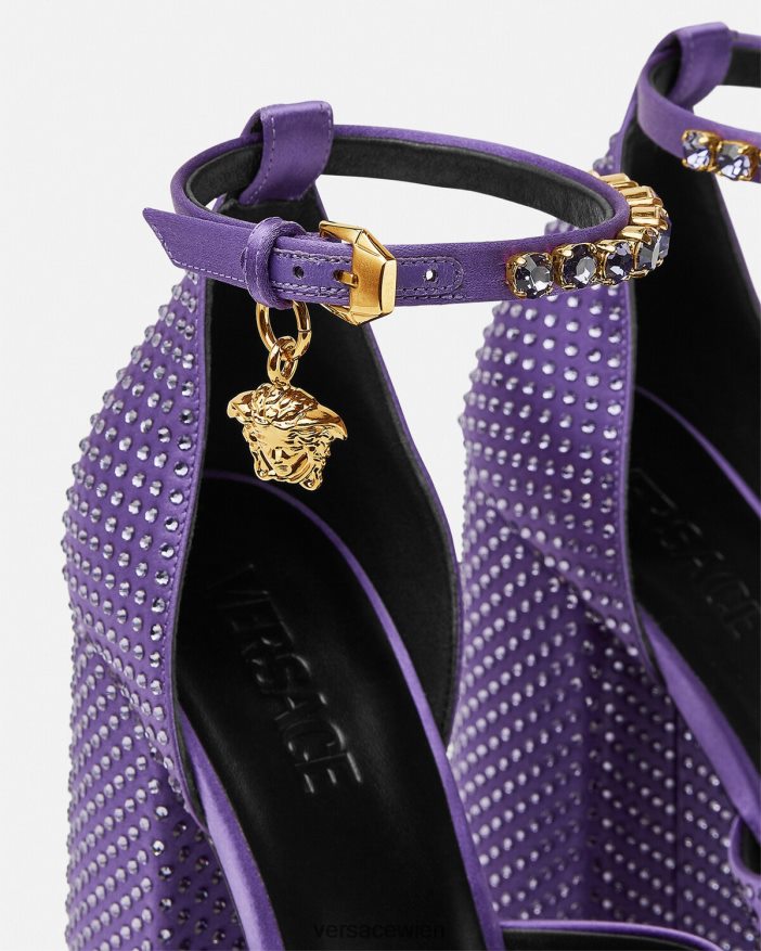 violett Medusa Aevitas Plateausandalen Versace Frauen Schuh 8N4XJD426